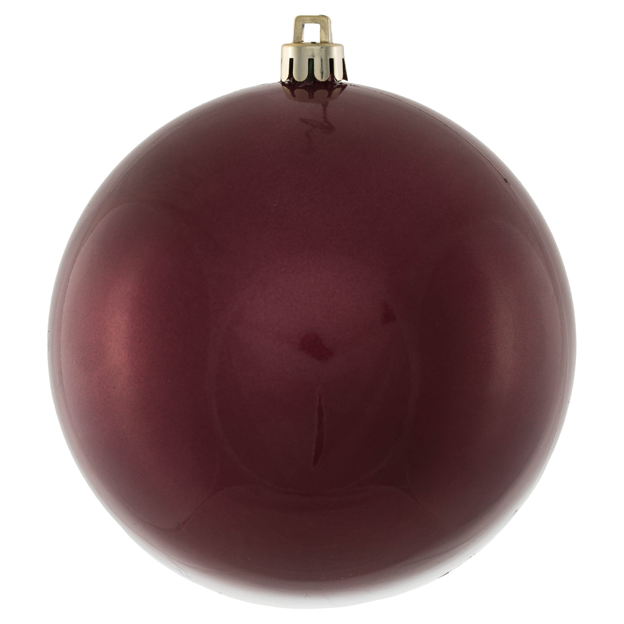 4" Berry Red Candy Ball UV Drilled