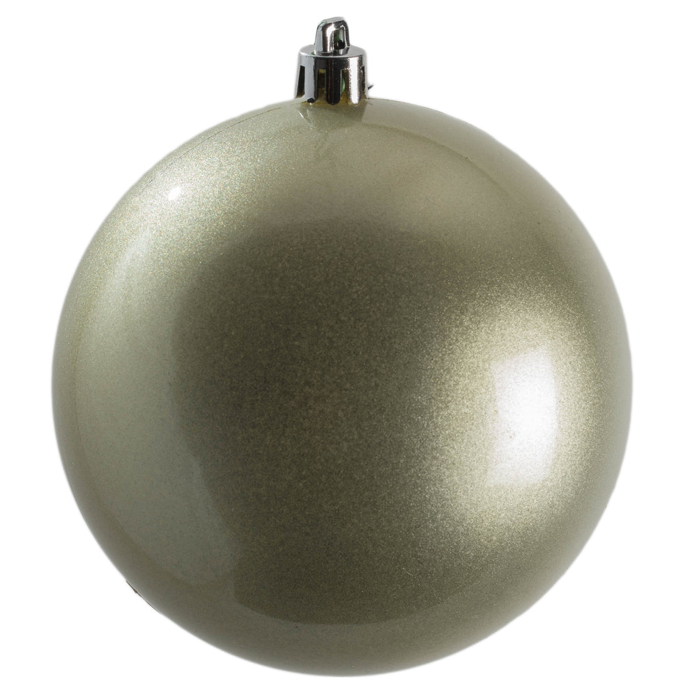 4" Limestone Candy Ball UV Drilled