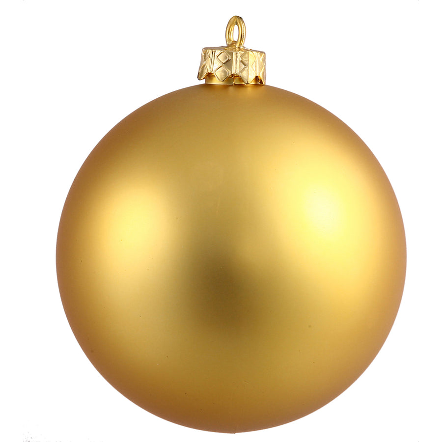 2.4" Gold Matte Ball