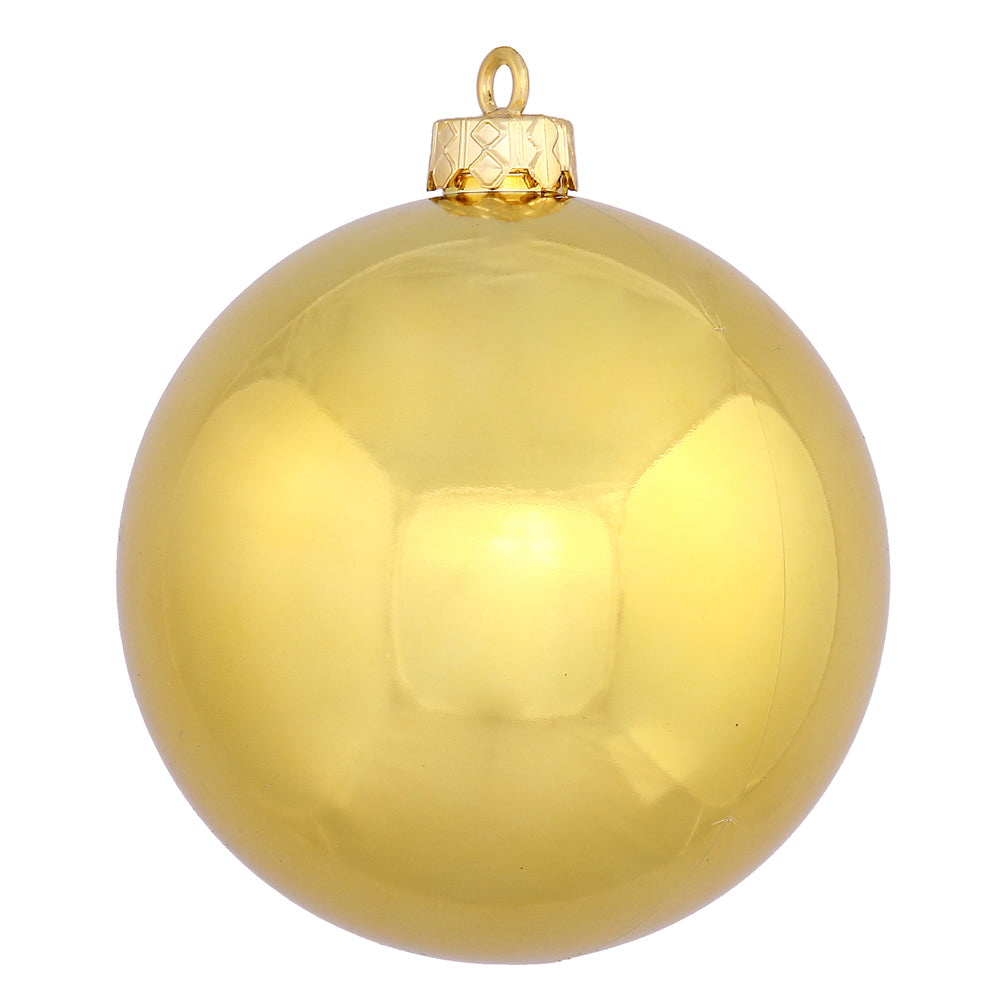 2.75" Gold Shiny Ball UV Drilled
