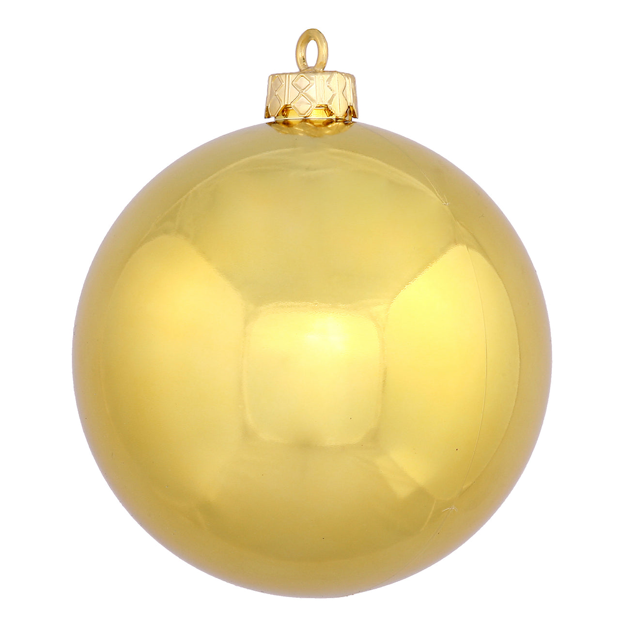 3" Gold Shiny Ball UV Drilled