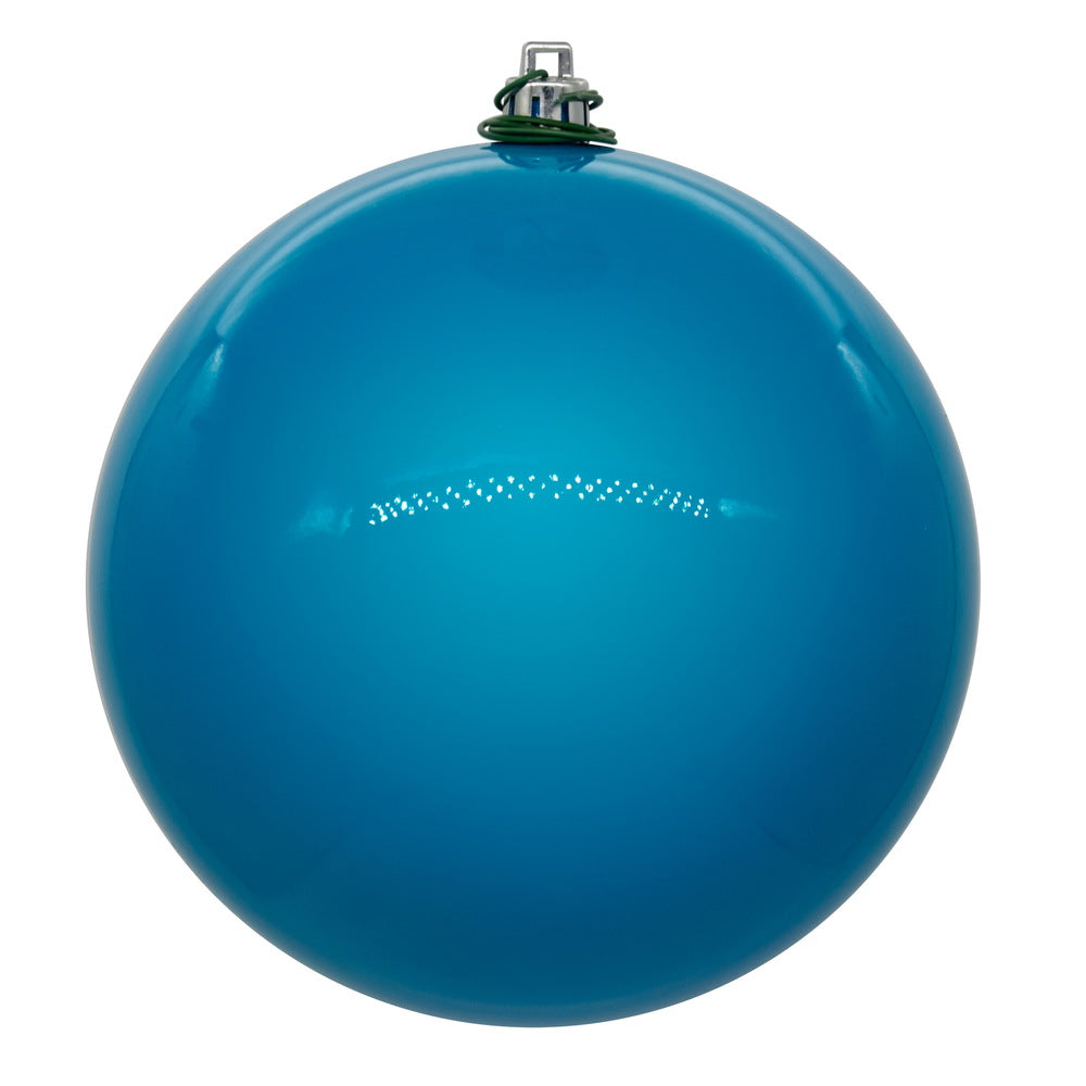 6" Turquoise Pearl Ball UV Drill