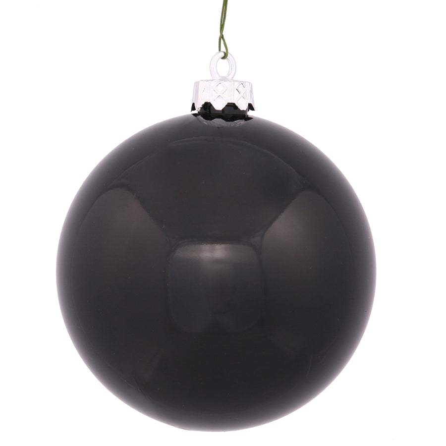 2.4" Black Shiny Ball