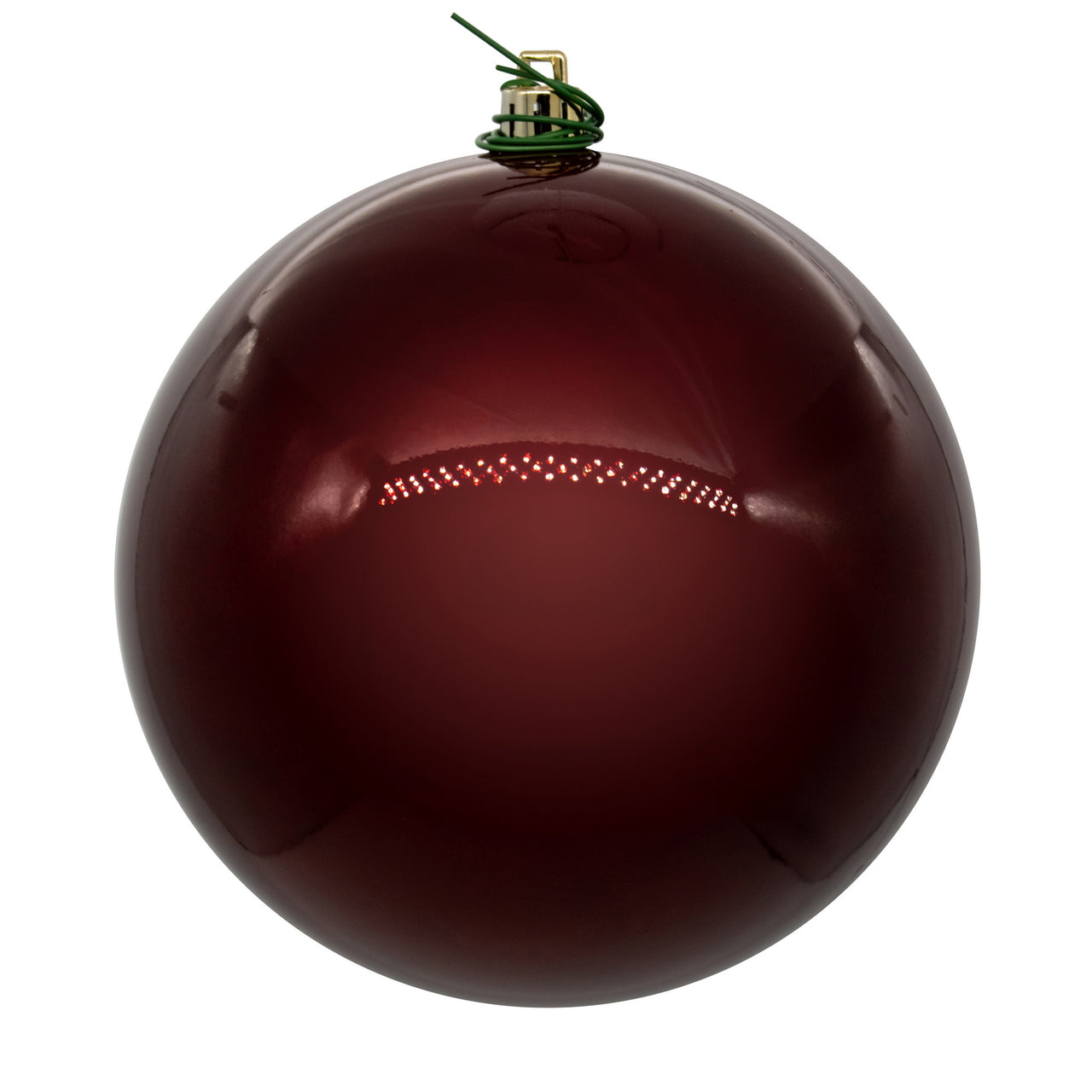 10" Wine Pearl Ball UV Drill