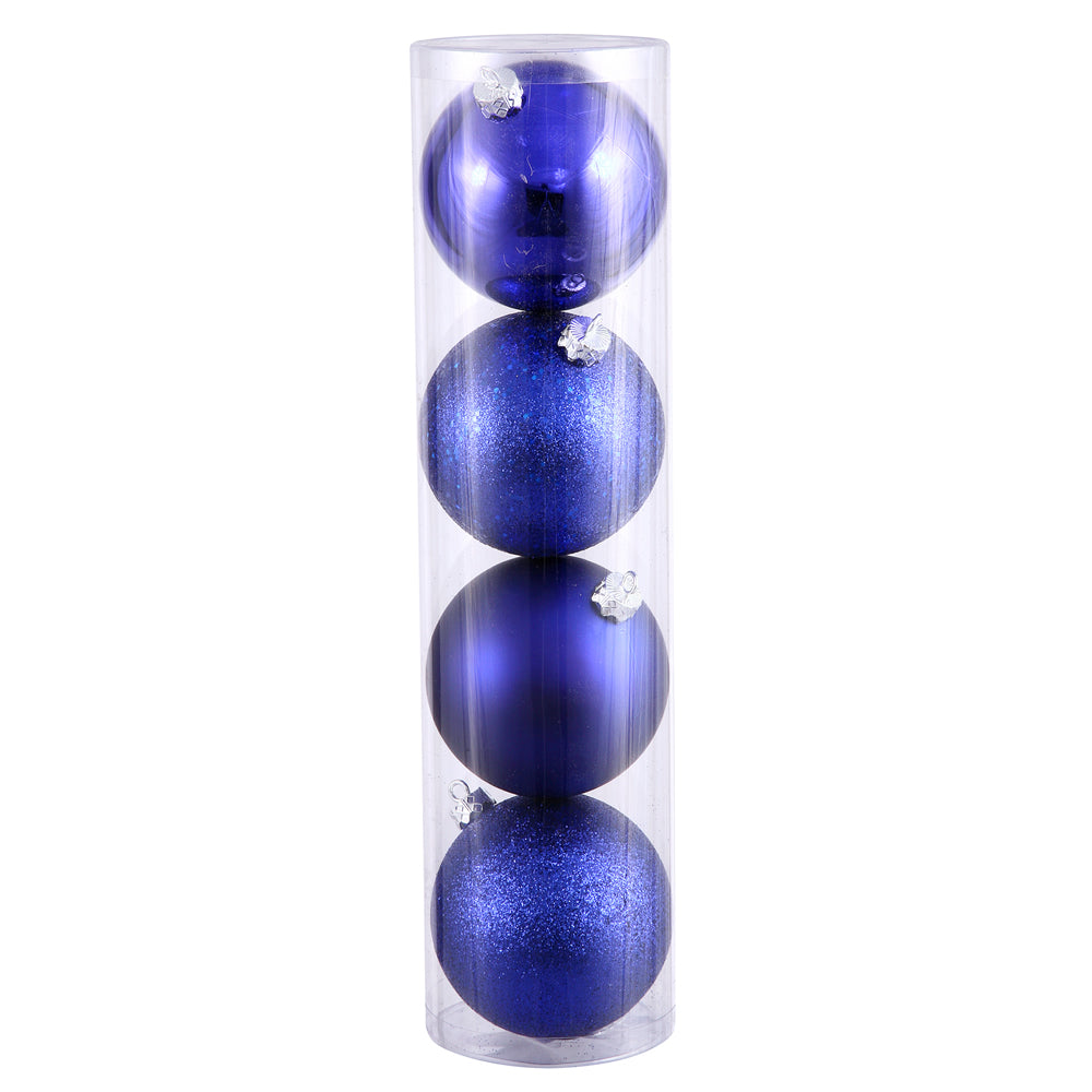 8" Cobalt BL 4 Fin Ball Asst Drilled