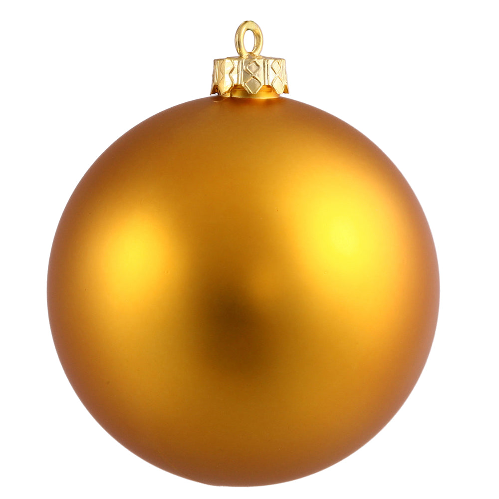 4" Antique Gold Matte Ball UV Drill