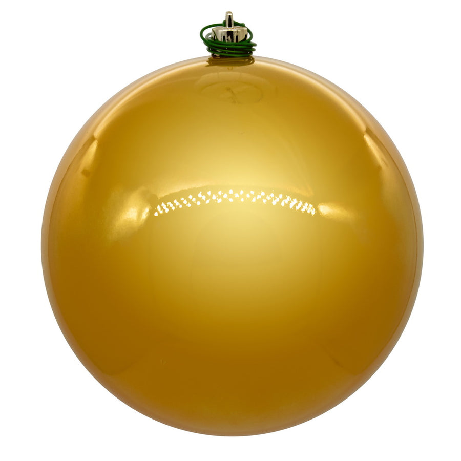 6" Honey Gold Pearl Ball UV Drill