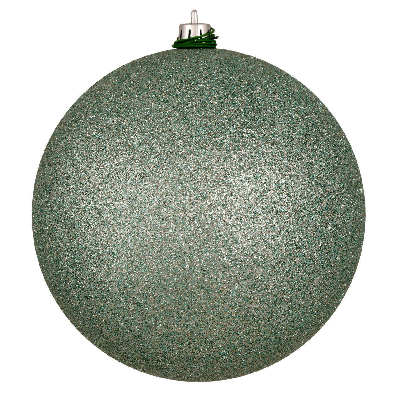 4.75" Frosty Mint Glitter Ball DL
