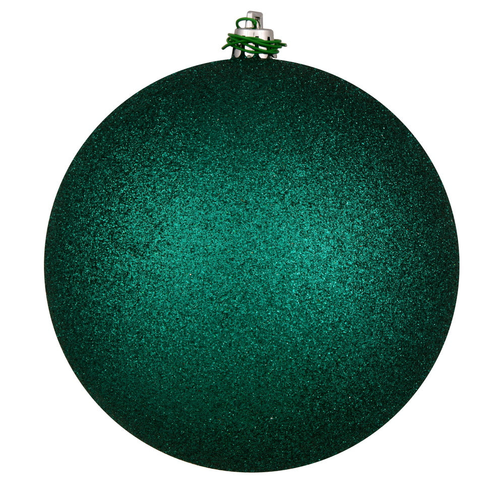 2.75" Dark Teal Glitter Ball Drill 12Bg