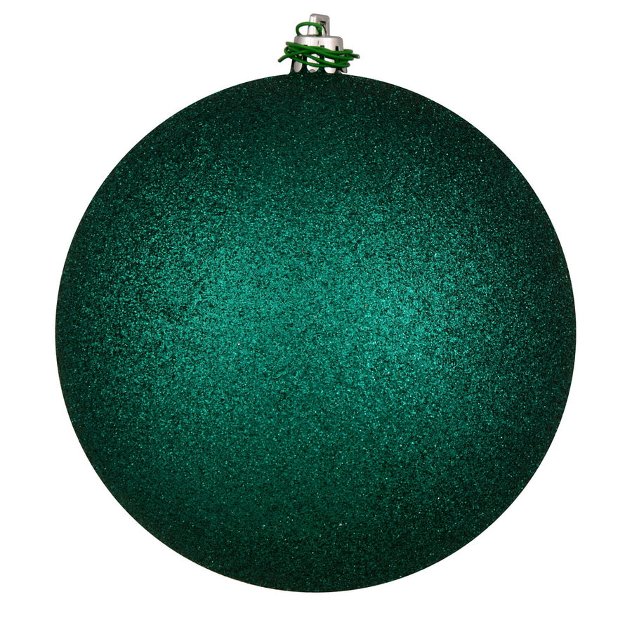 2.75" Dark Teal Glitter Ball Drill 12Bg