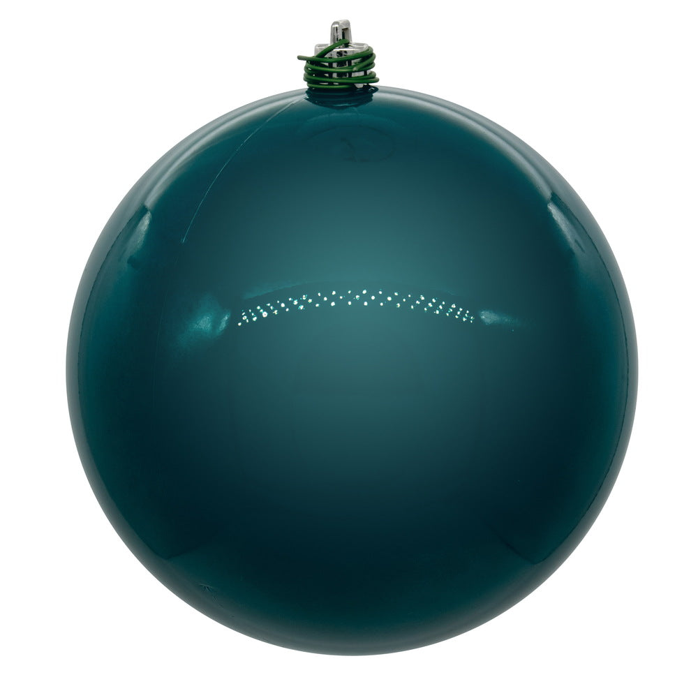 6" Dark Teal Pearl Ball UV Drill