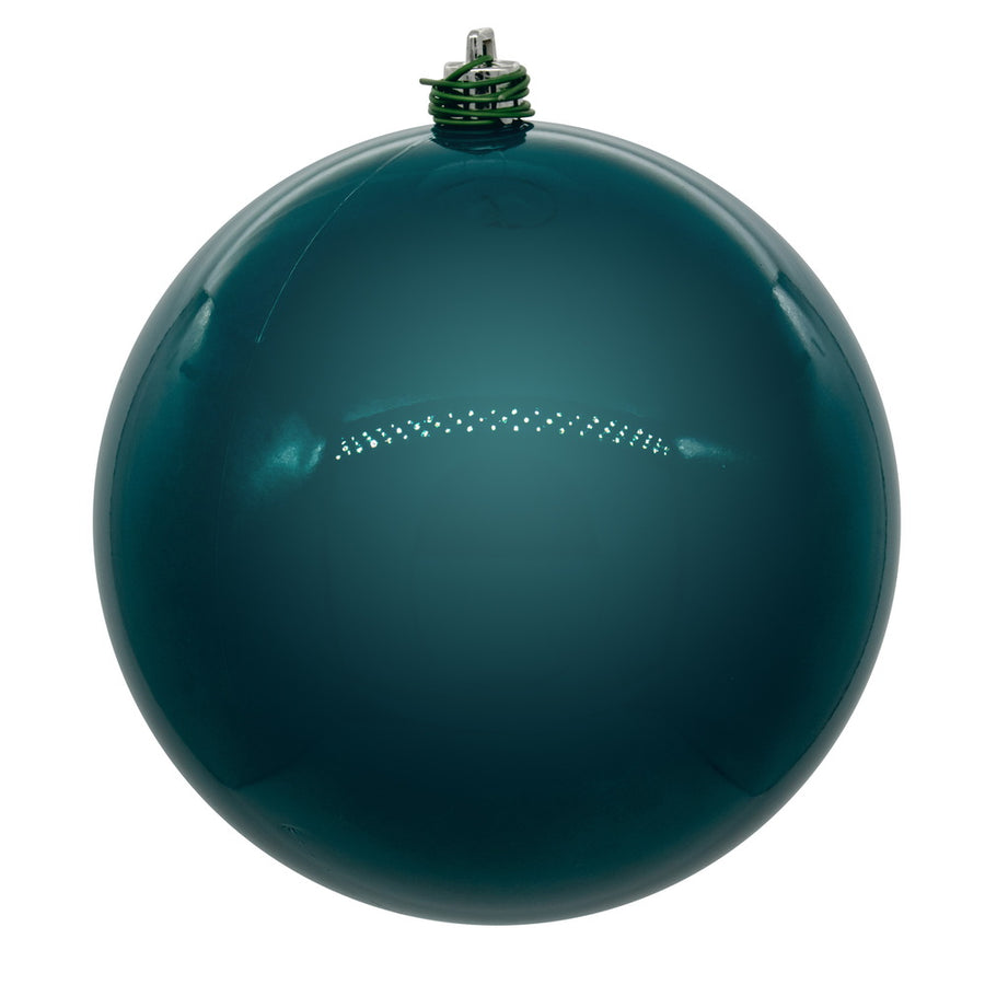 6" Dark Teal Pearl Ball UV Drill
