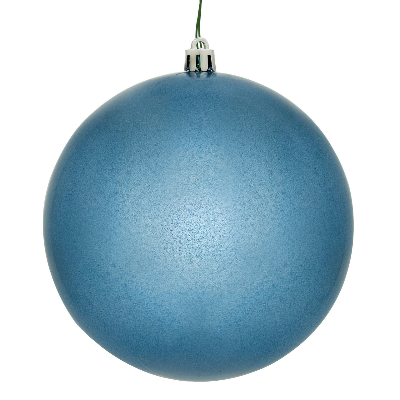 4" Denim Blue Candy Ball UV Drilled 6/Ba