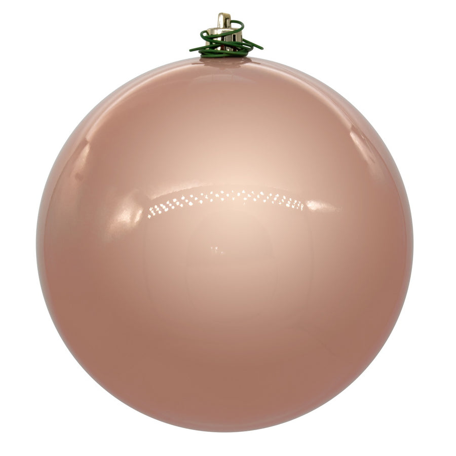 8" Rose Gold Pearl Ball UV Drill