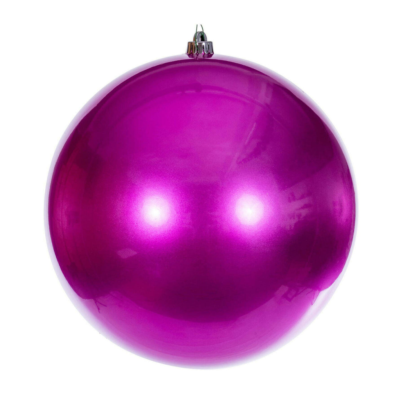 4.75" Hot Pink Candy Ball UV Drilled 4/B