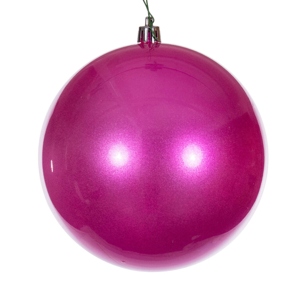 4" Hot Pink Pearl Ball UV Drill