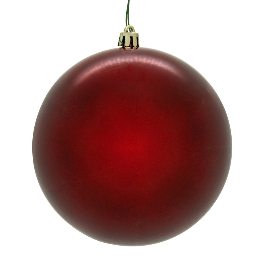 4" Crimson Red Pearl Ball UV Drill