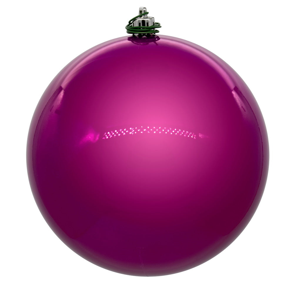 6" Fuchsia Pearl Ball UV Drill