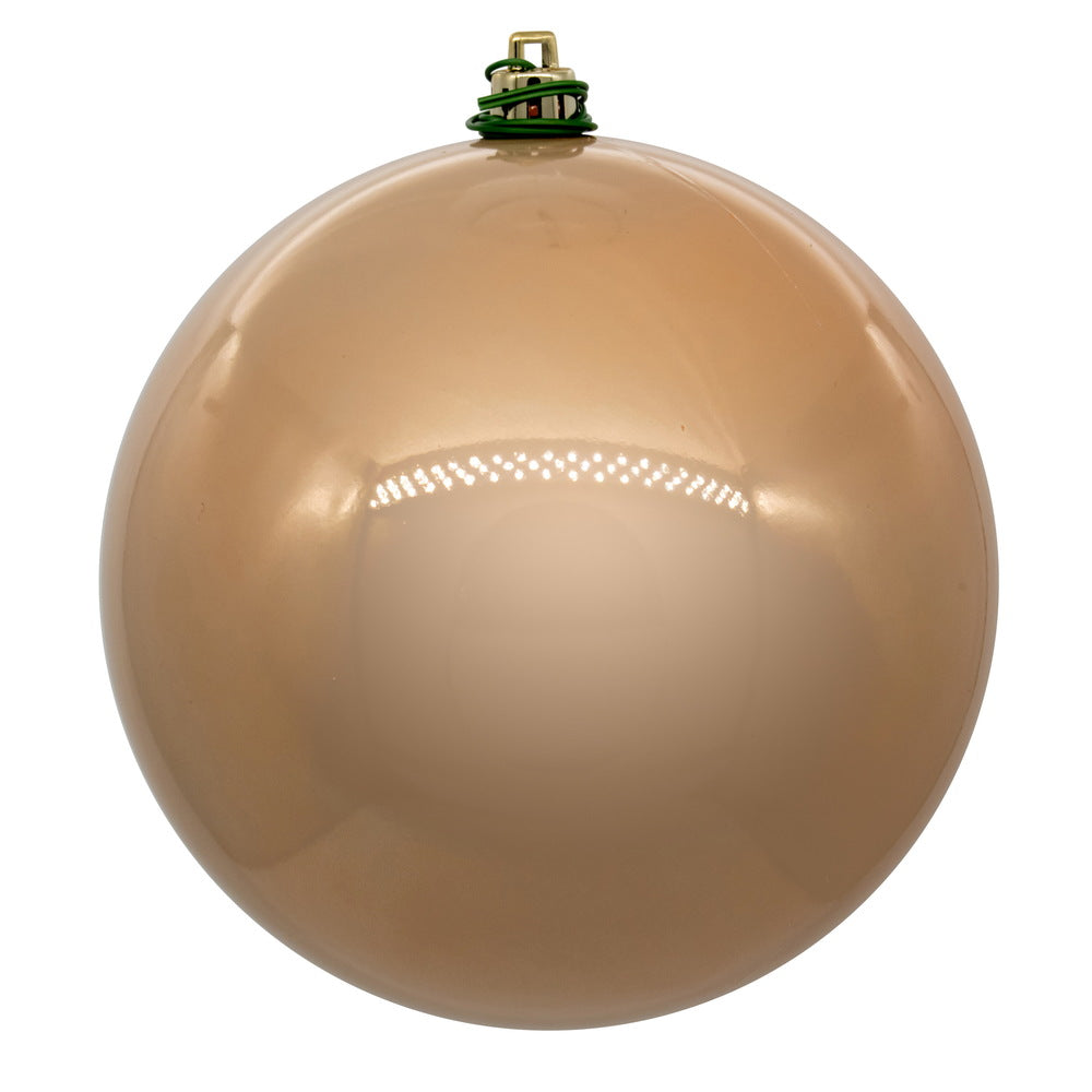 6" Café Latte Pearl Ball UV Drill