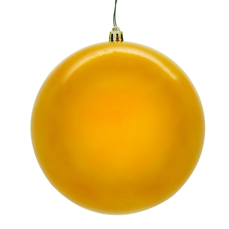 6" Gold Pearl Seamless UV Drilled