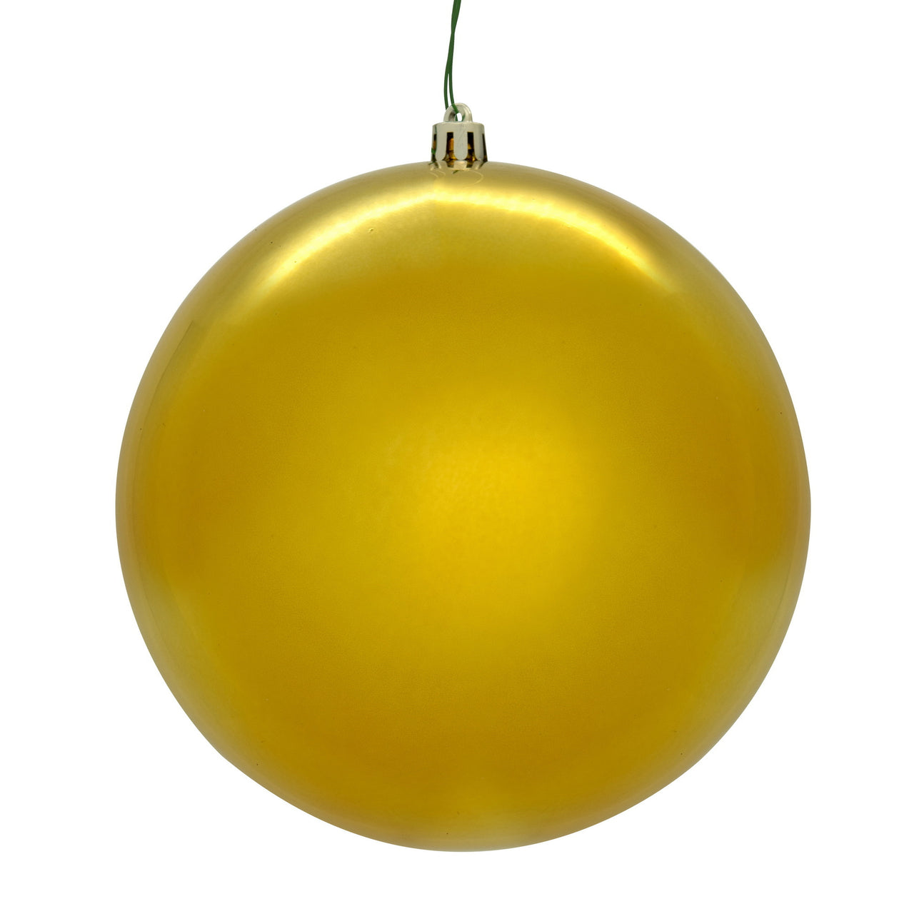 8" Gold Shiny Seamless Ball UV Drilled