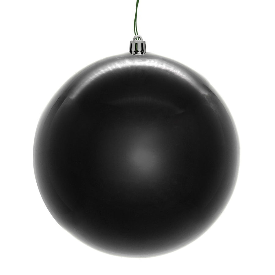 10" Black Pearl Seamless Ball UV Drilled