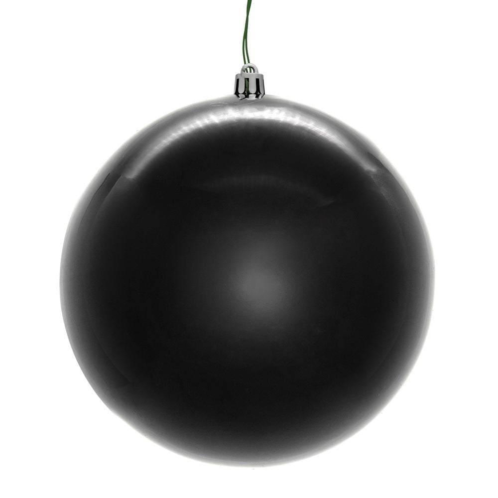 4" Black Pearl Seamless UV Drilled