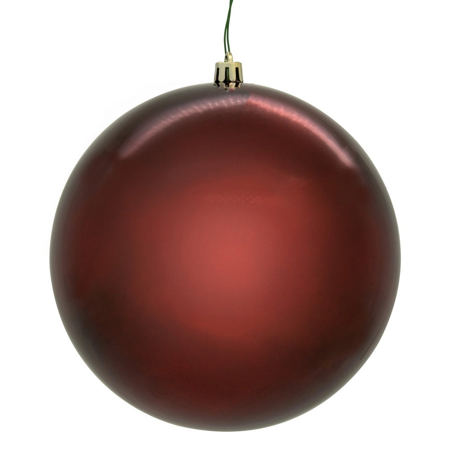 10" Wine Shiny Seamless Ball UV Drilled