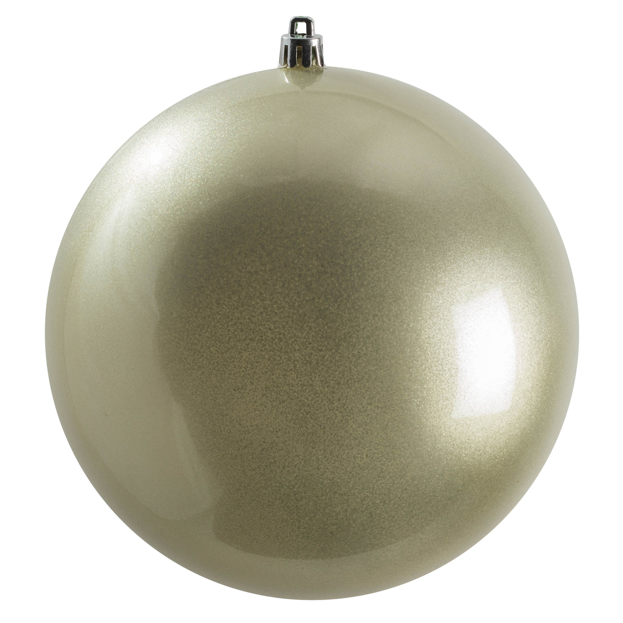 6" Limestone Candy Ball UV Drilled