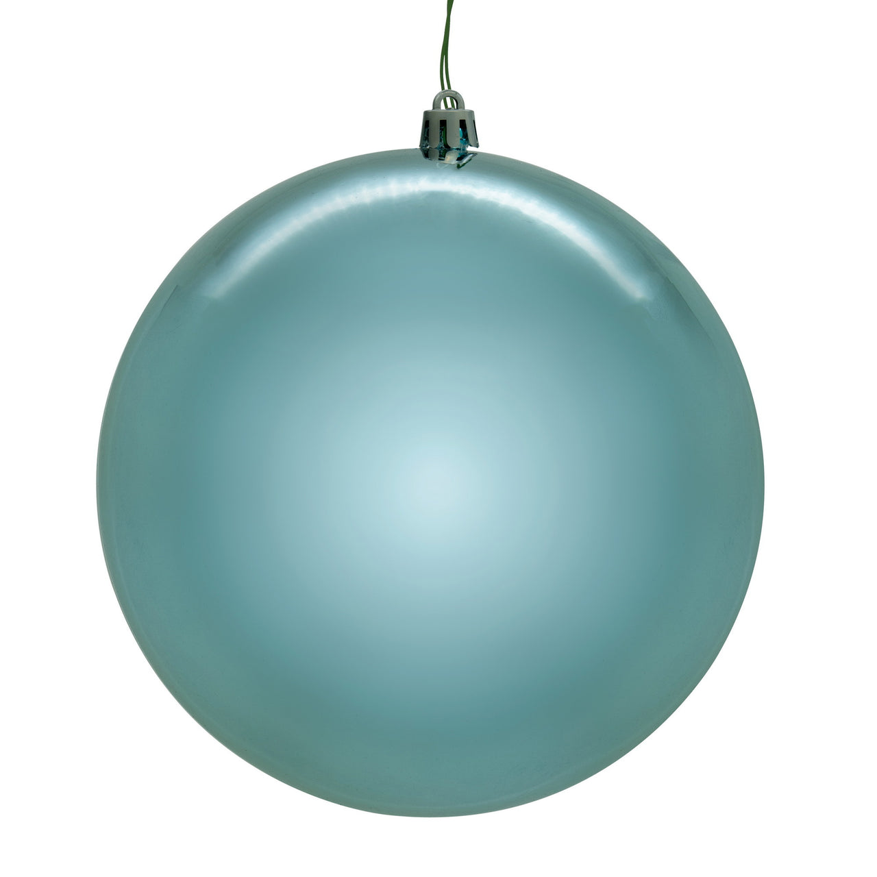4" Baby Blue Shiny Seamless UV Drill 6Bx