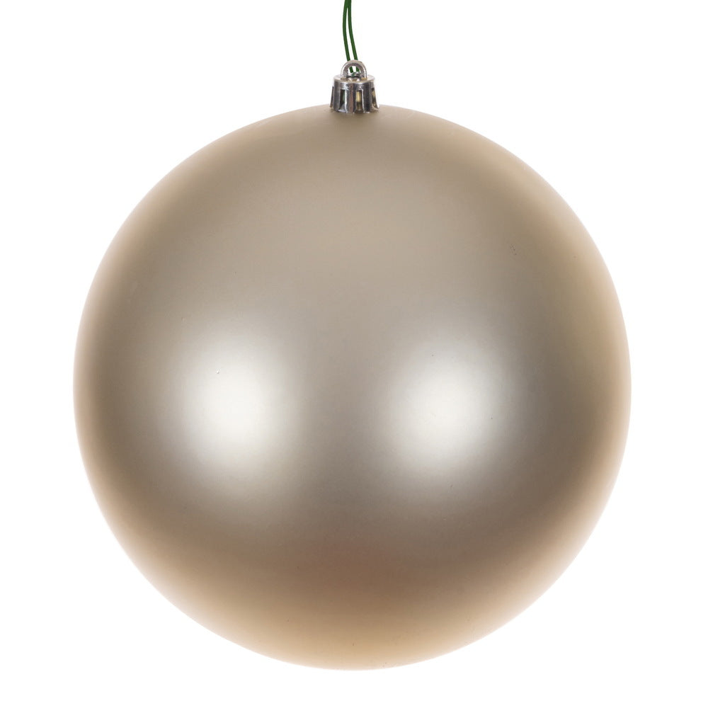 8" Champagne Matte Seamless UV Drilled