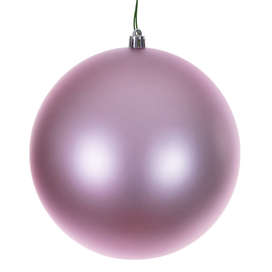 4" Pink Matte Seamless UV Drilled