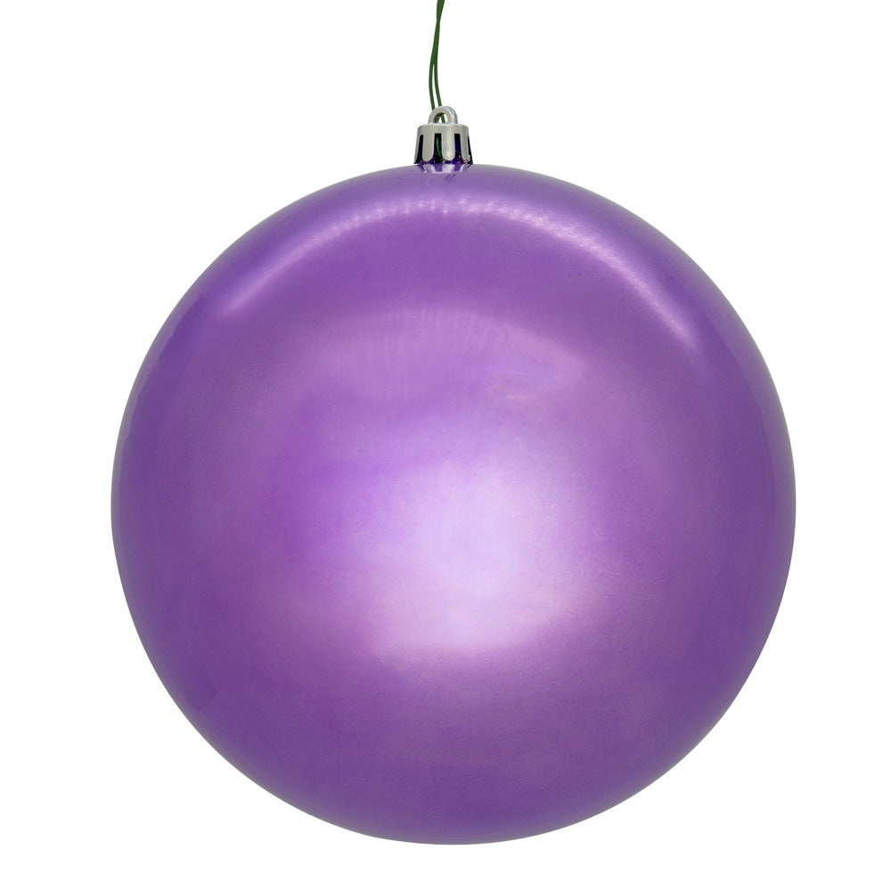 10" Lavender Pearl Seamless UV Drilled