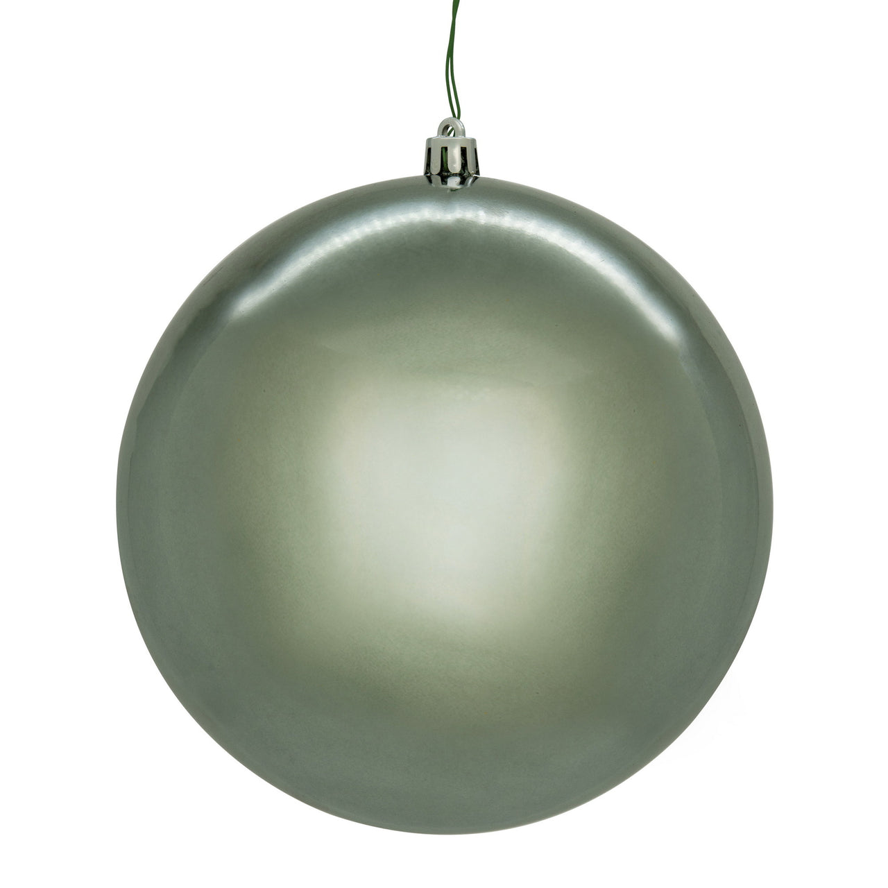 4" Pewter Shiny Seamless UV Drilled
