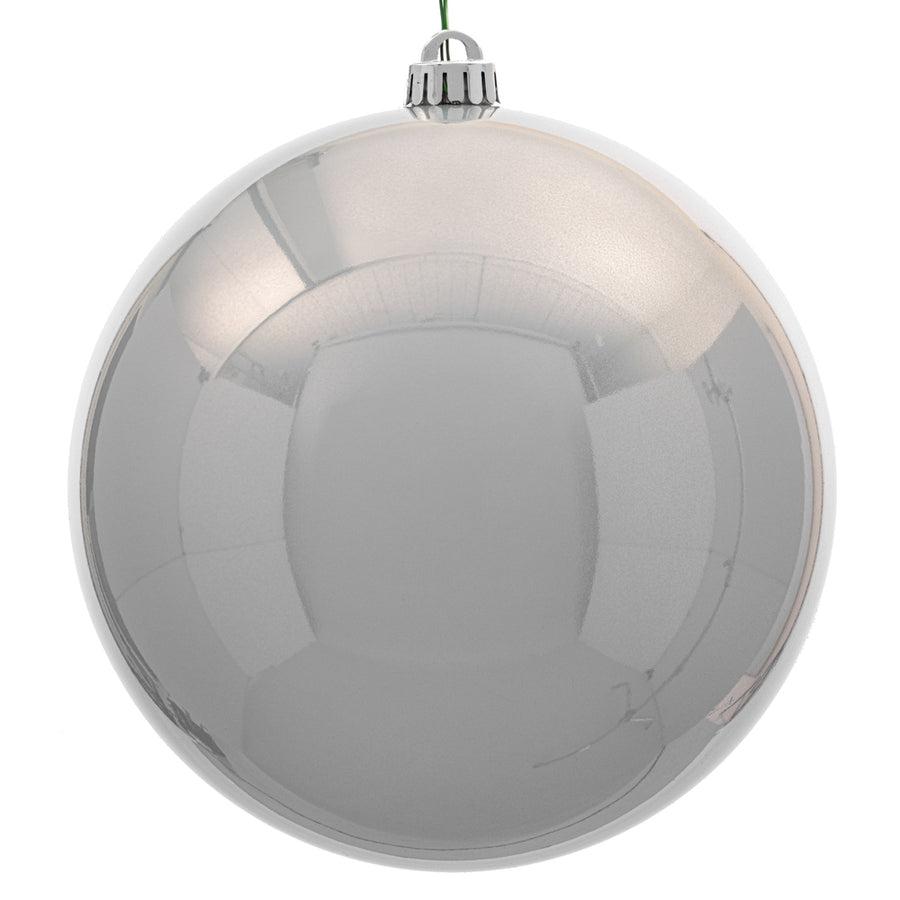 8" Silver Pearl Ball UV Drill