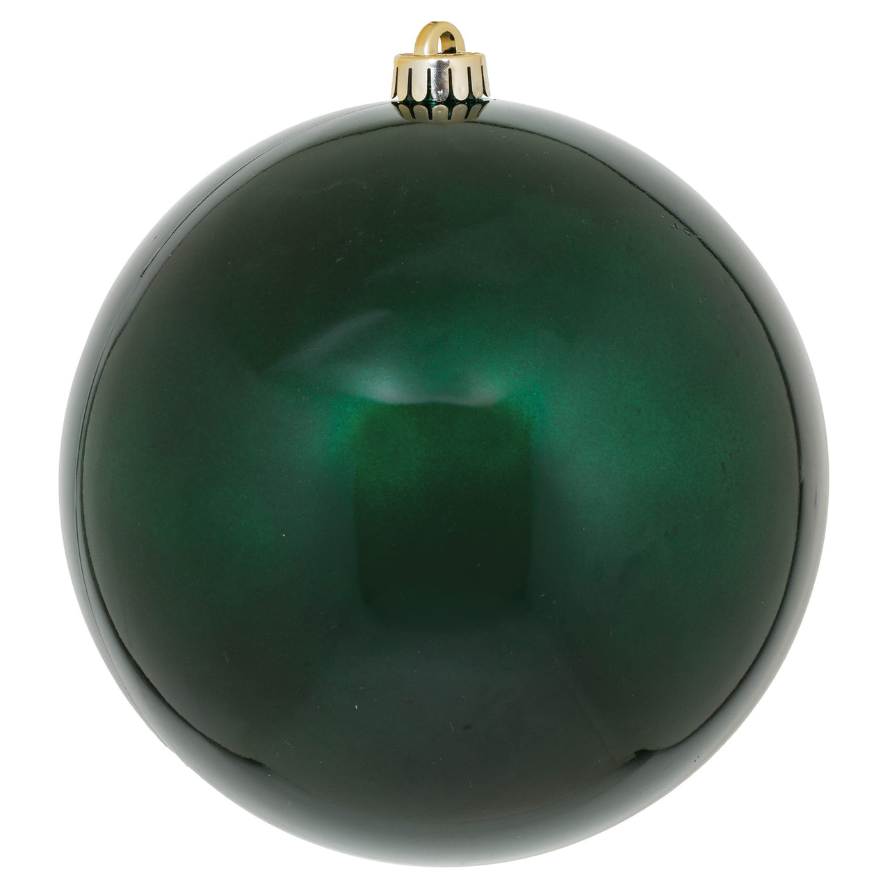 8" MidntGrn Candy Ball UV Drilled Cap