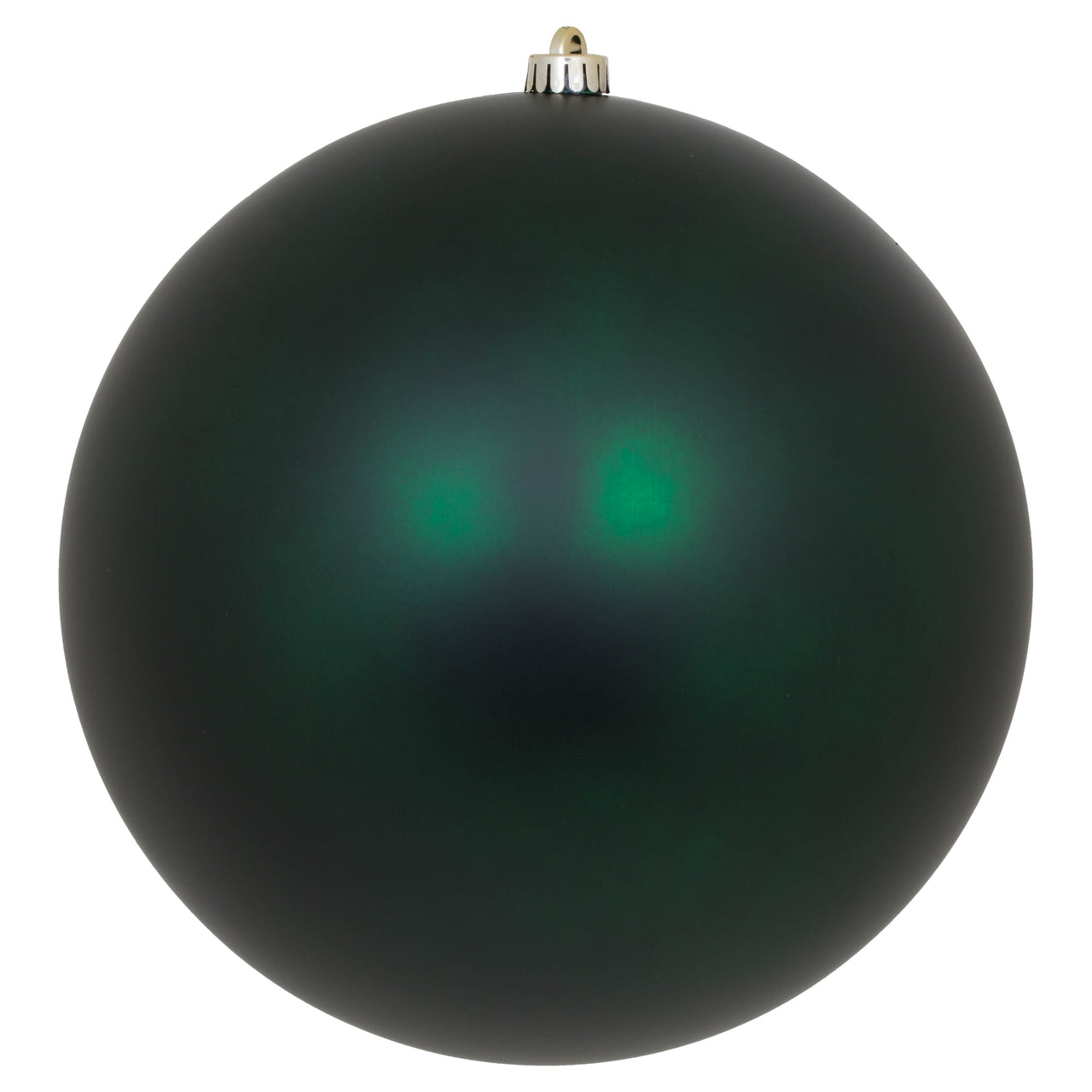 12" Midnight Green Matte Ball UV Drilled