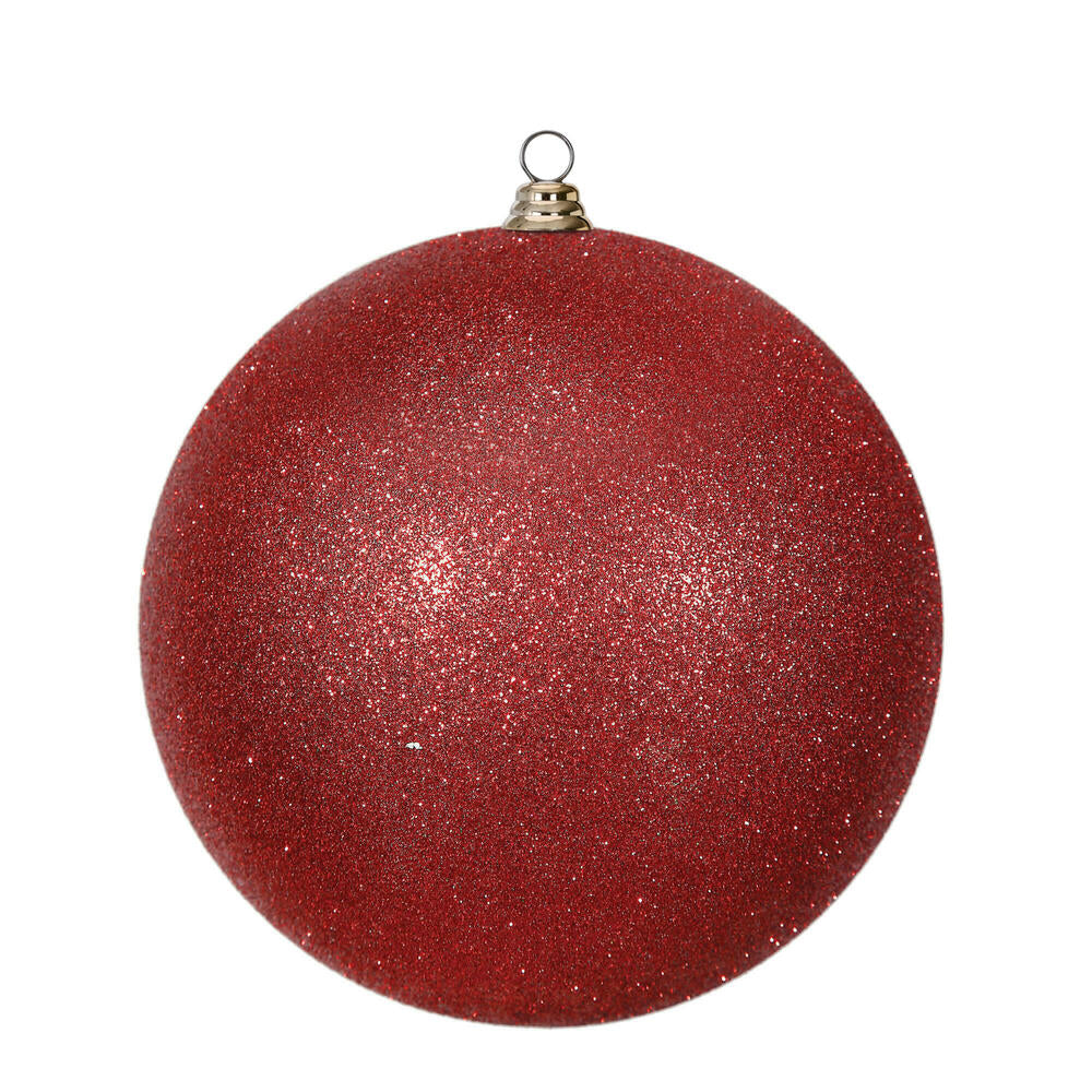 15.75" Red Glitter Ball