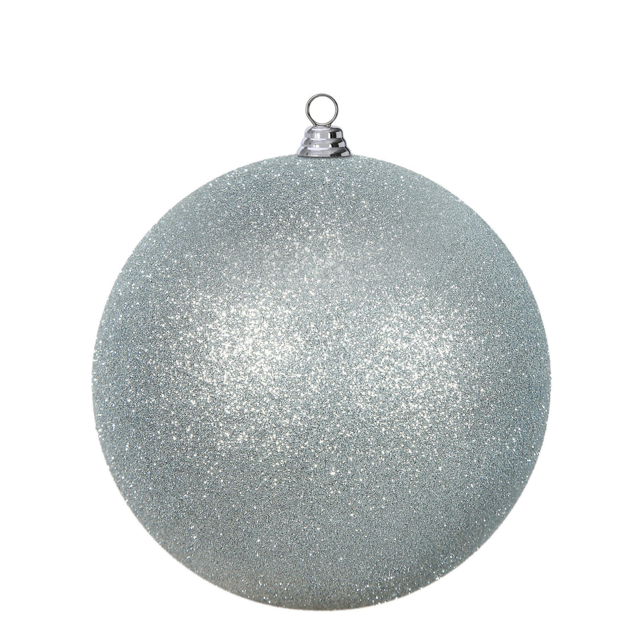 15.75" Silver Glitter Ball