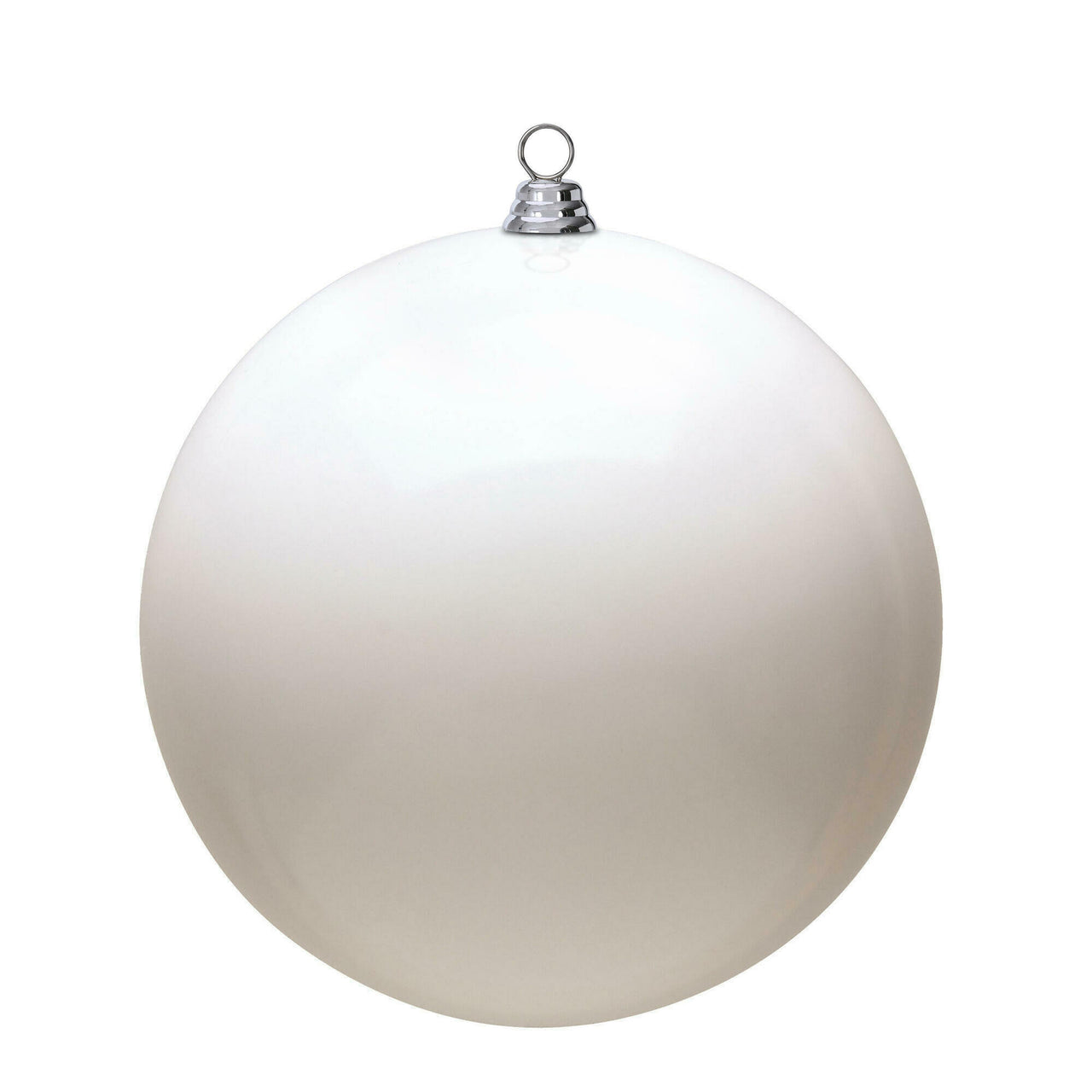 15.75" White Shiny Ball UV