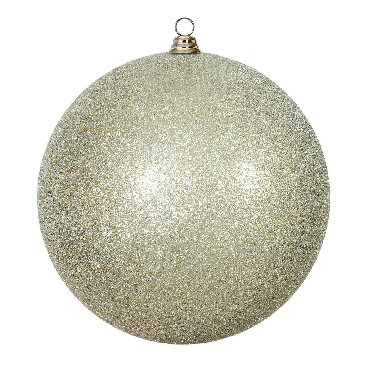 15.75" Champagne Glitter Ball