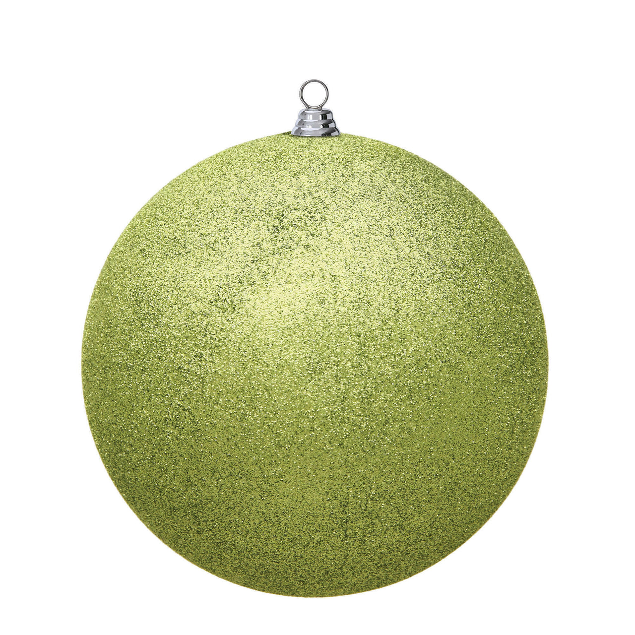 15.75" Lime Glitter Ball