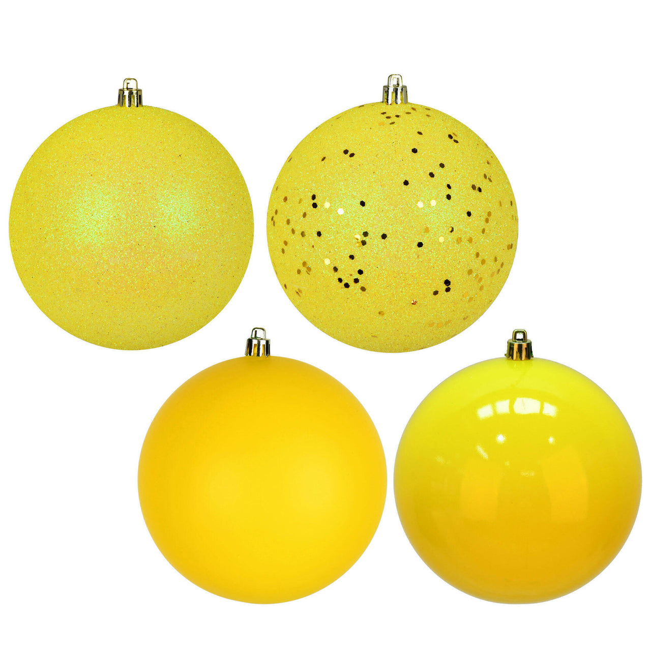 2.4" Yellow Ball 4-Finish Asst