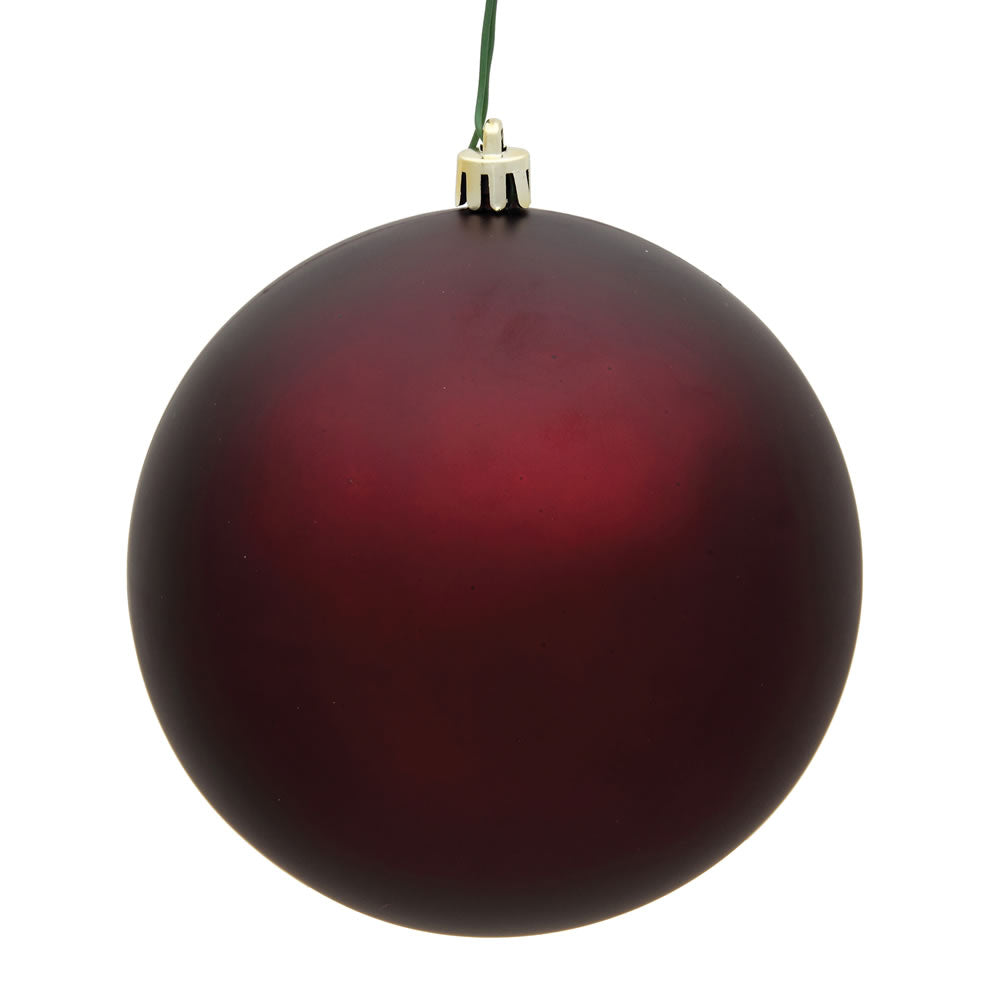 3" Burgundy Matte Ball UV