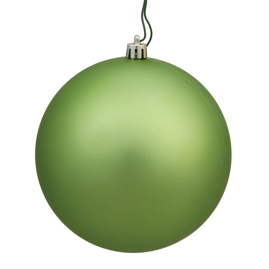 4" Celadon Matte Ball UV Drilled