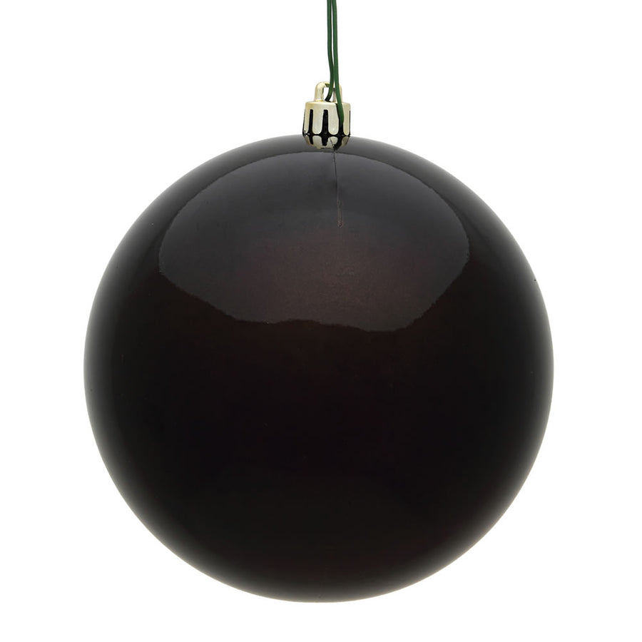 8" Chocolate Candy Ball UV Drilled