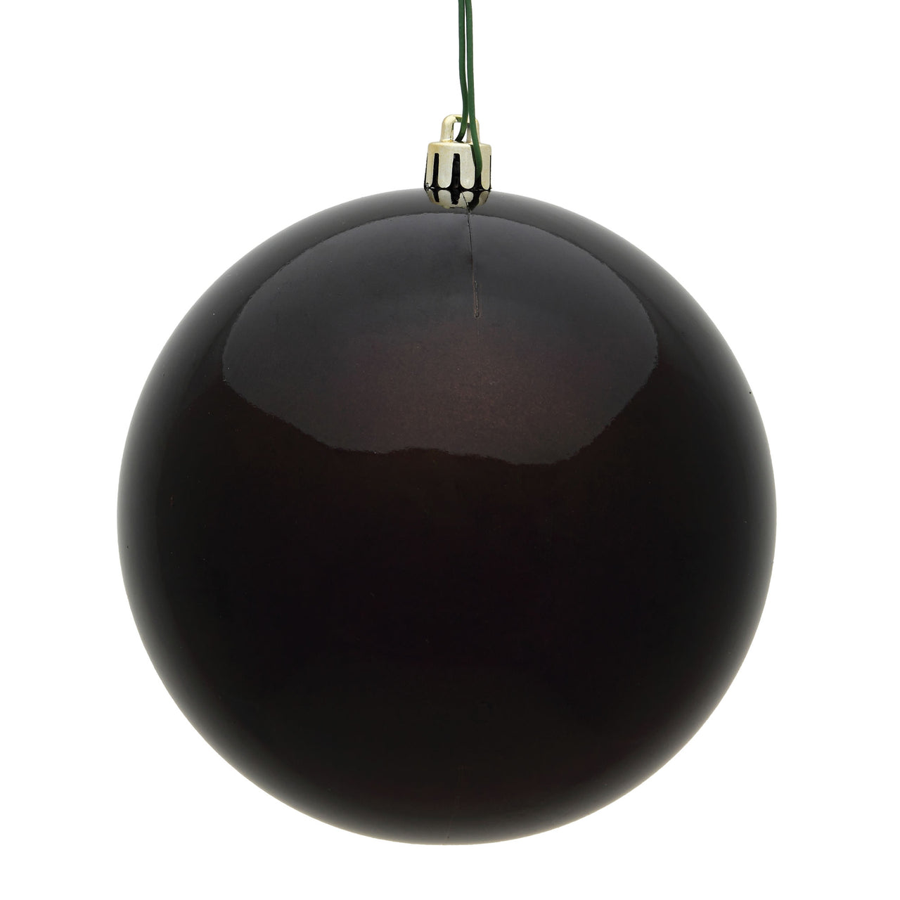 10" Chocolate Candy Ball UV Drilled Cap