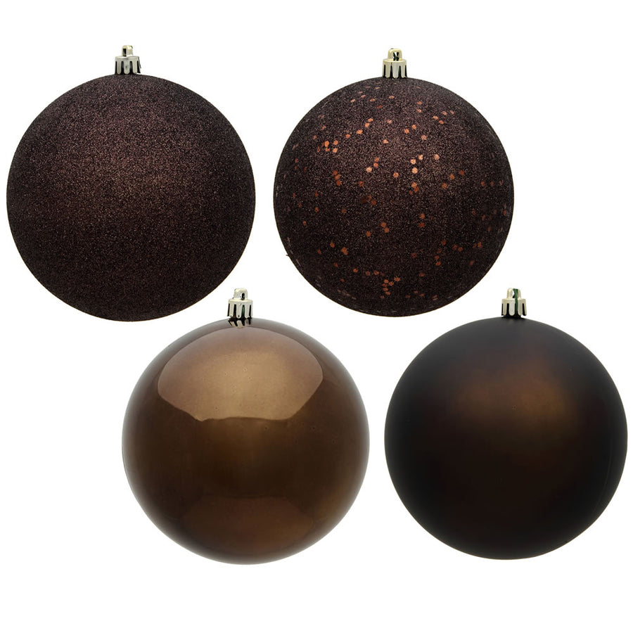 2.4" Chocolate Ball 4 Finish Asst
