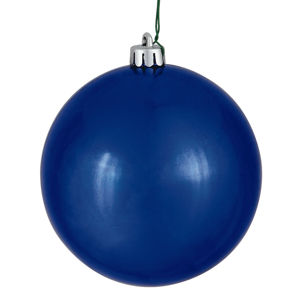 2.4" Cobalt Blue Shiny Ball UV