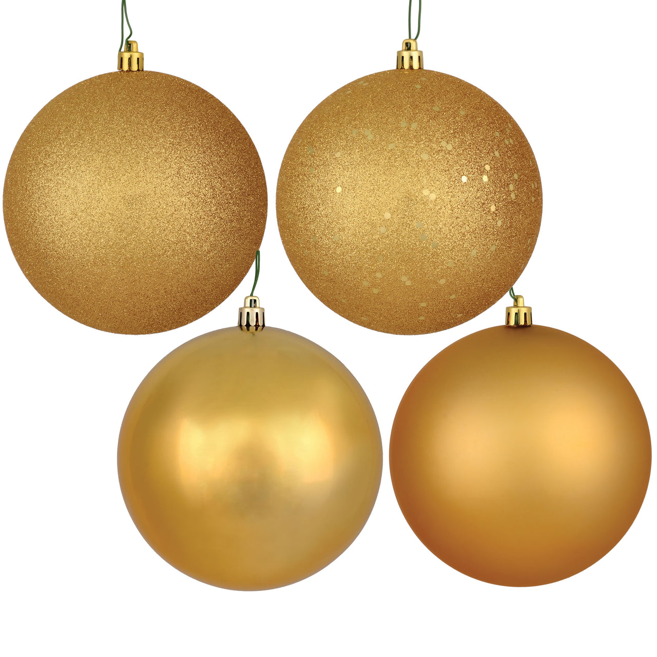 4.75" CopperGold 4 Finish Ball Asst 4Box